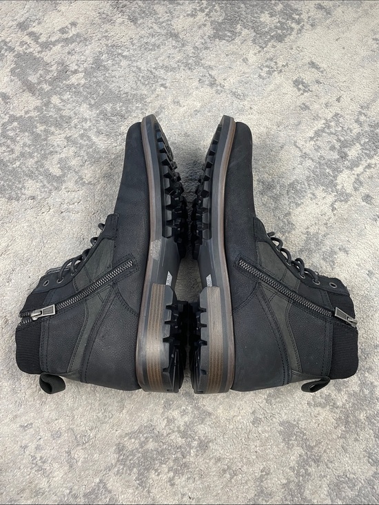 New Outpost Makers Jack Leather Boot Buckle Black Hiking Mens Sz 13 main image 2